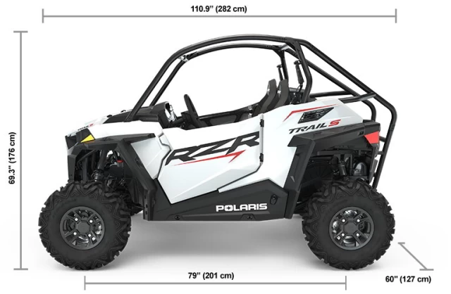 Polaris RZR Trail S 900 COTE A COTE 2023