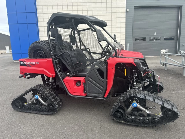 HONDA PIONEER 520 AVEC CHENILLES X4S CAMSO 2024