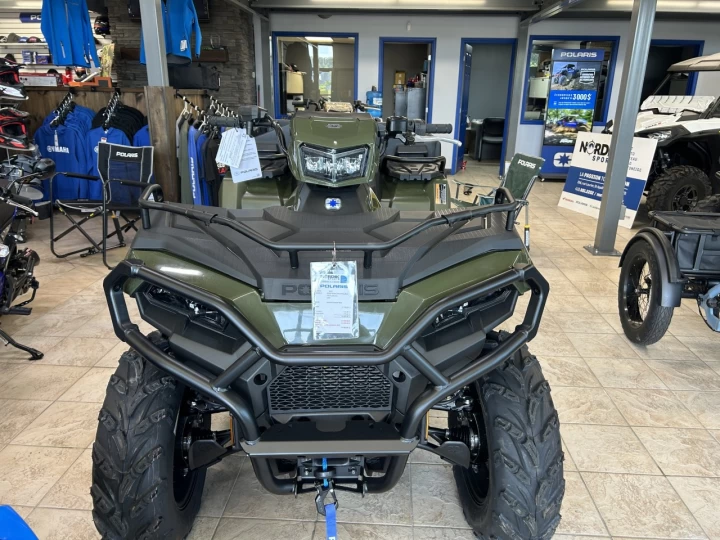 2025 POLARIS SPORTSMAN 570 6X6 BIG BOSS TREUIL  INCLUS