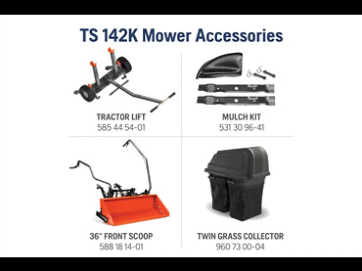 2024 Husqvarna TS142K Tracteur