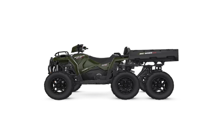 2025 POLARIS SPORTSMAN 570 6X6 BIG BOSS TREUIL  INCLUS
