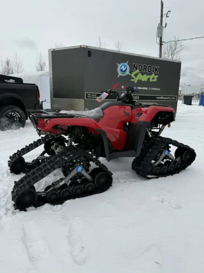 2026 HONDA RANCHER 420 INCLUS CHENILLES CAMSO X4S