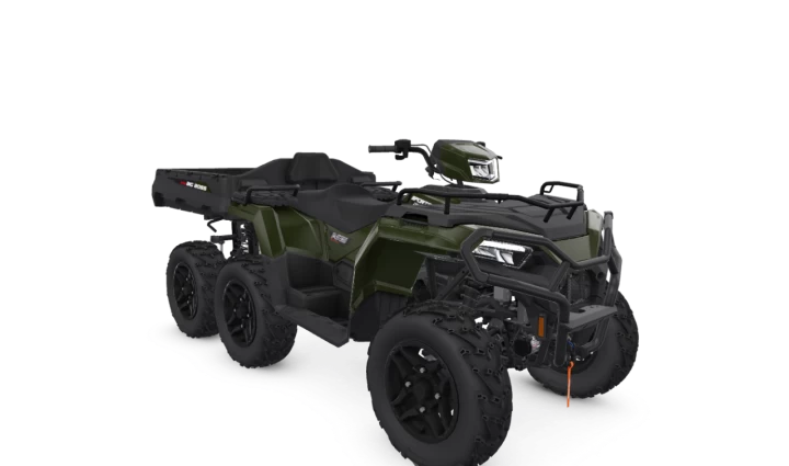 2025 POLARIS SPORTSMAN 570 6X6 BIG BOSS TREUIL  INCLUS