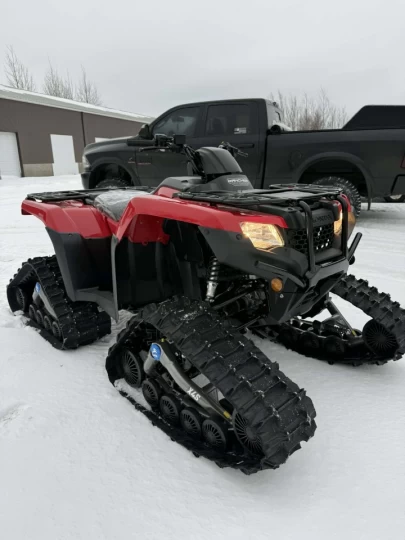 2026 HONDA RANCHER 420 INCLUS CHENILLES CAMSO X4S