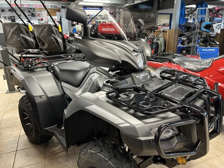 2025 HONDA RUBICON 520 EPS IRS DCT DELUXE PARE BRISE et RABAIS 500$